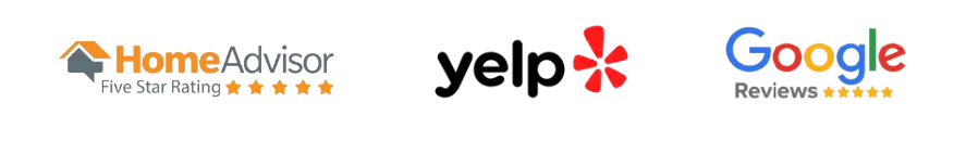 HomeAdvisor, Yelp, Google Reviews